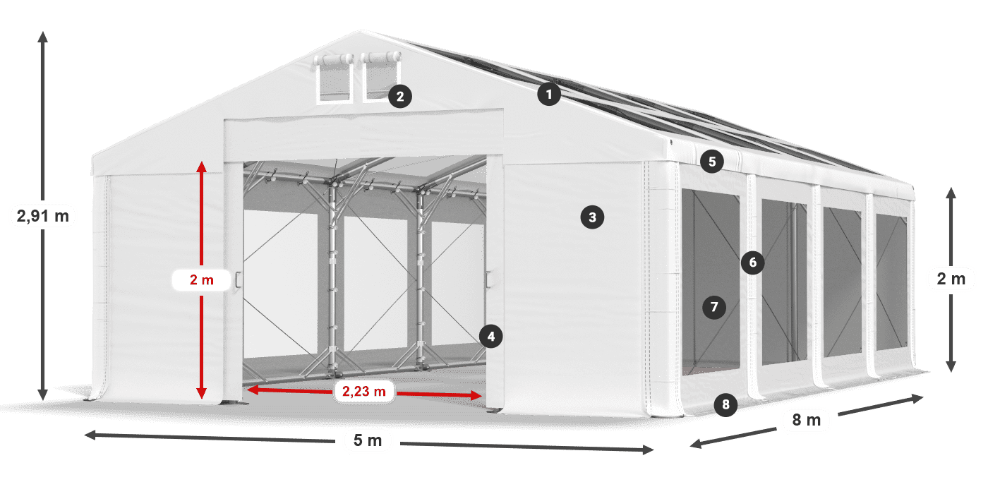 IMST 580 PVC Legende 2m