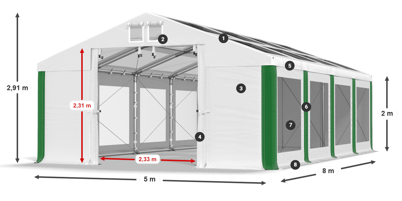 IMST 580 PVC Legende 2m