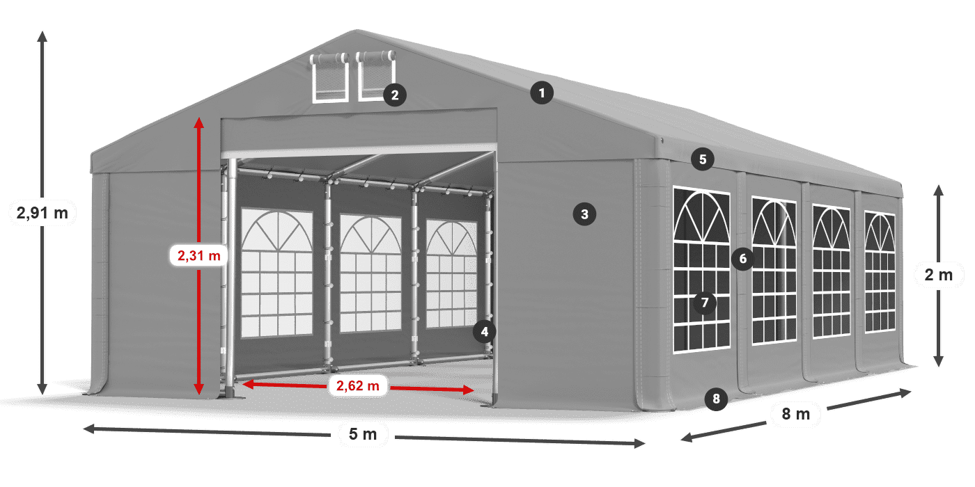 IMS 580 PVC Legende 2m