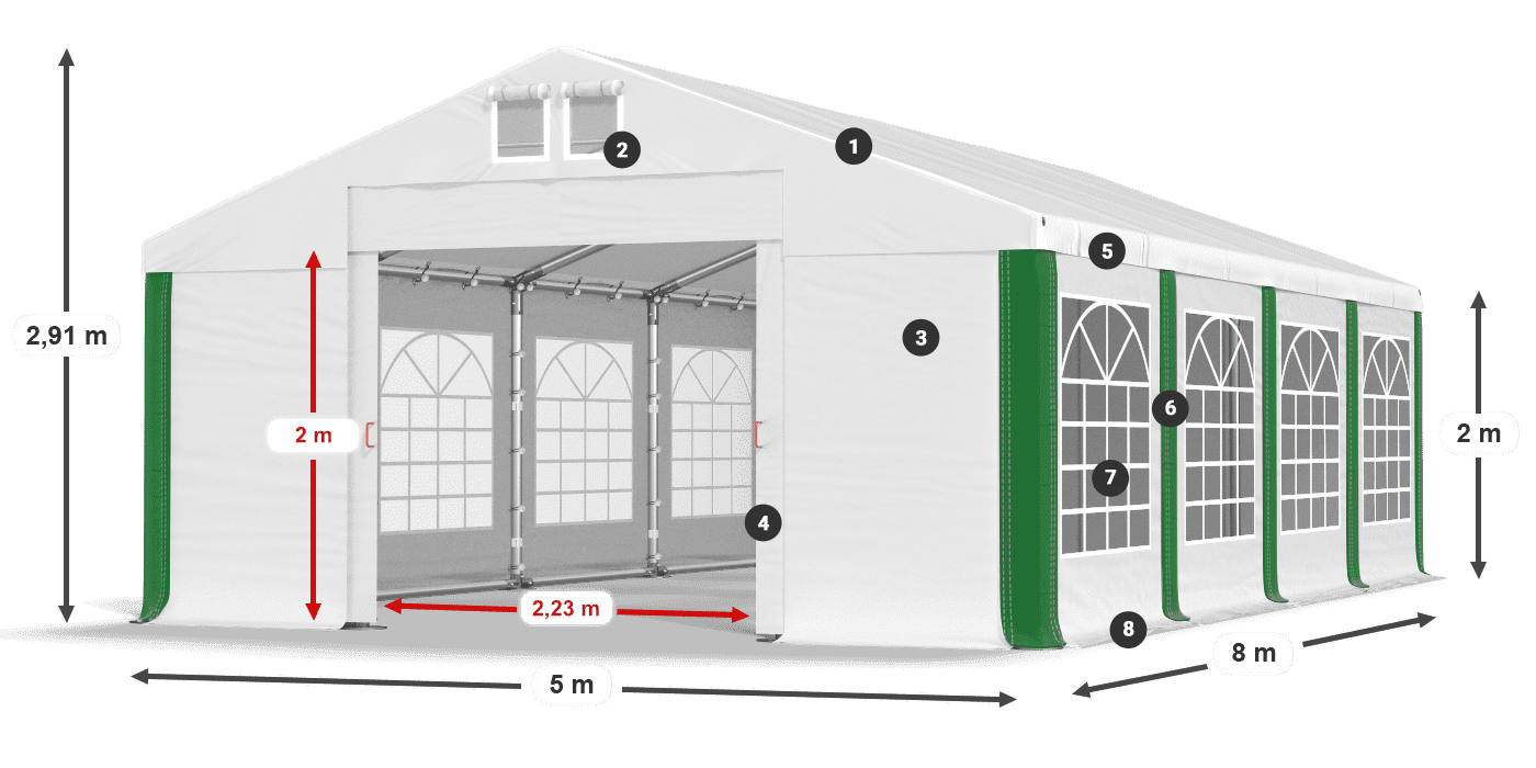 ISD 560 PVC Legende 2m