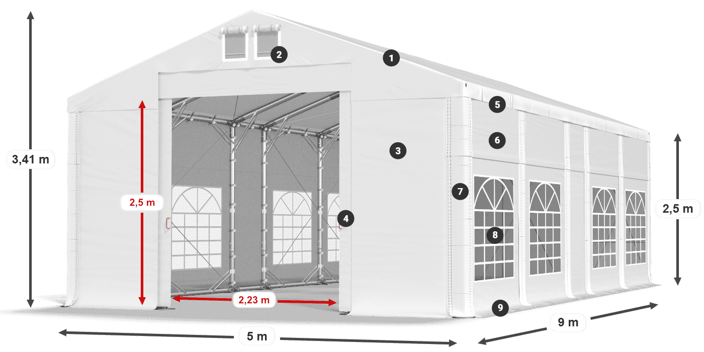 IMS 580 PVC Legende 2,5 m