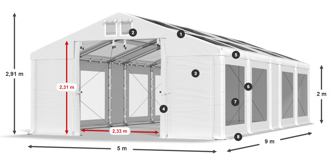 IMST 580 PVC Legende 2m