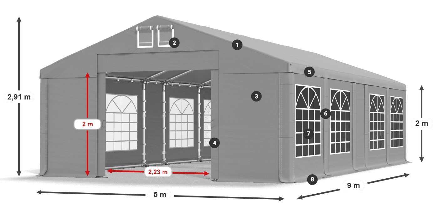 IMS 580 PVC Legende 2m