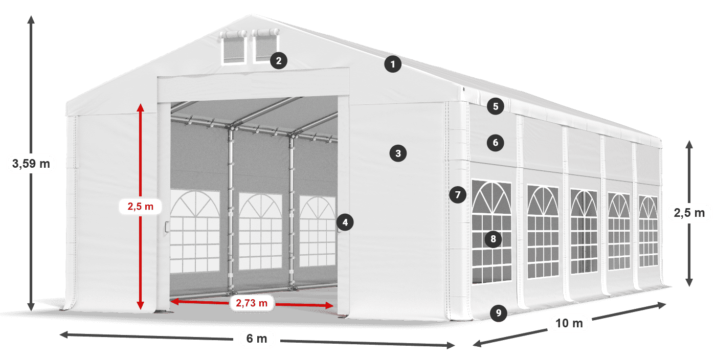 IMS 580 PVC Legende 2,5 m