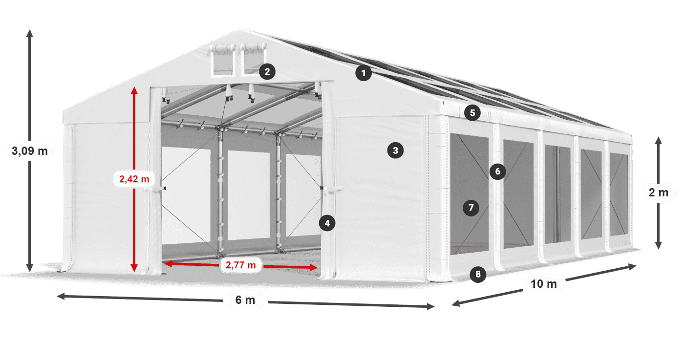 IMST 580 PVC Legende 2m