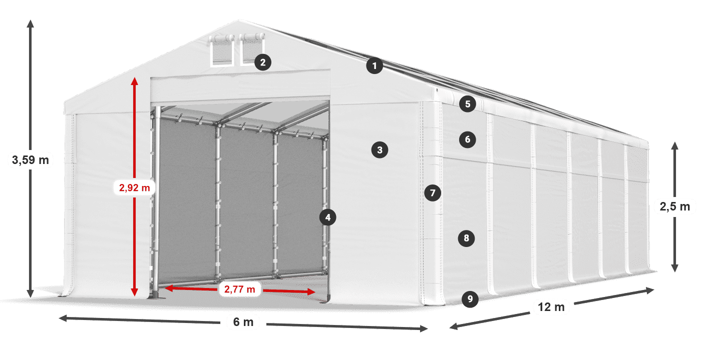 MMST 580 PVC Legende 2,5 m
