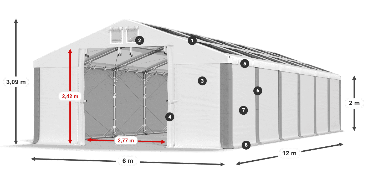 MMST 580 PVC Legende 2m