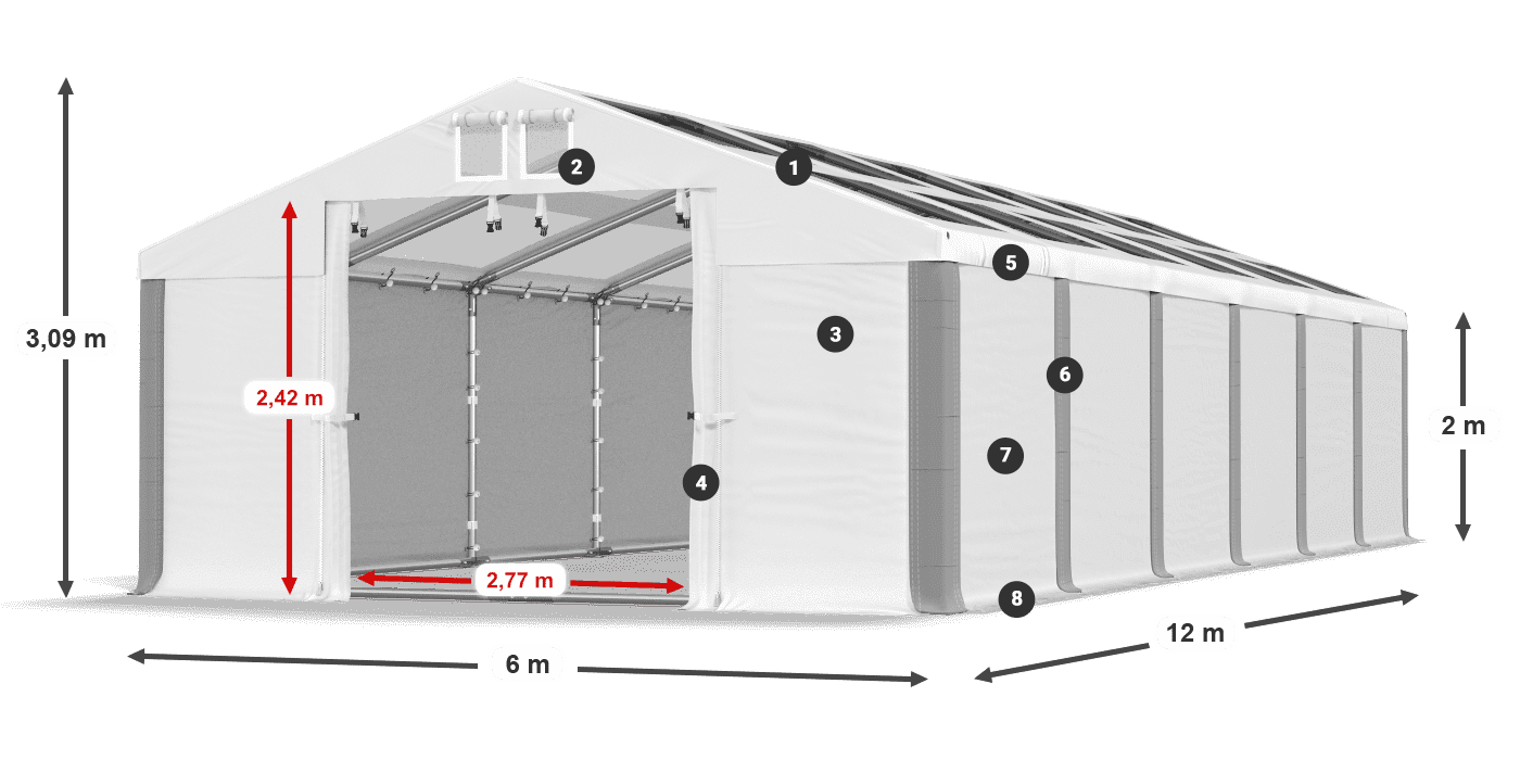 MMST 580 PVC Legende 2m