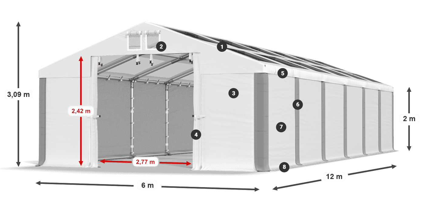 MMST 580 PVC Legende 2m