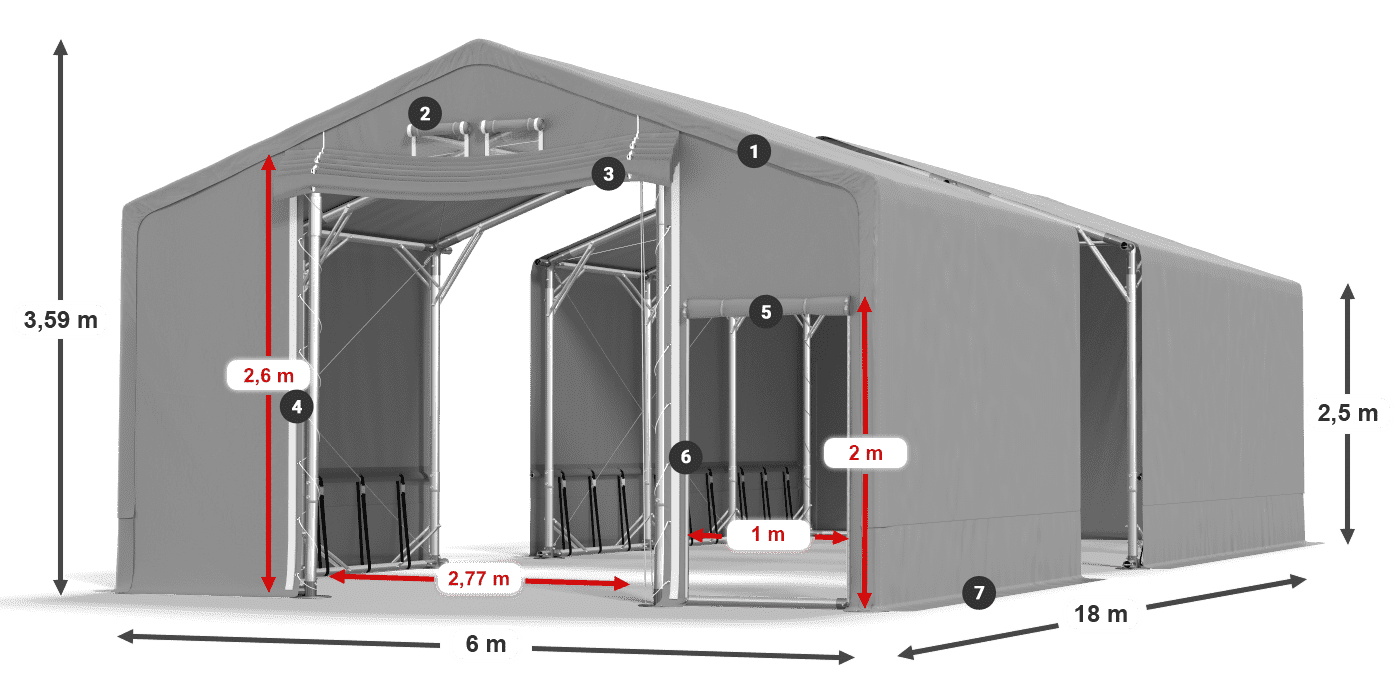 SFR 600 PVC Legende