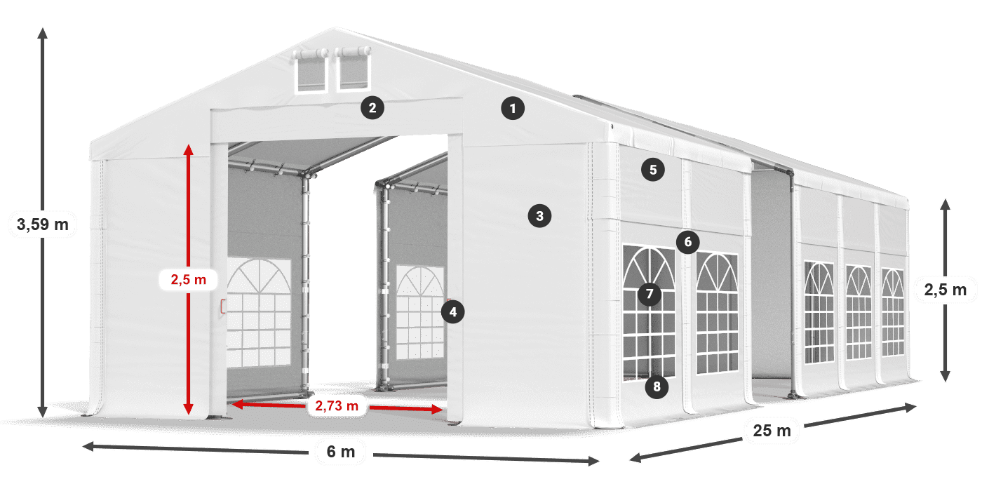 IMS 580 PVC Legende 2,5 m