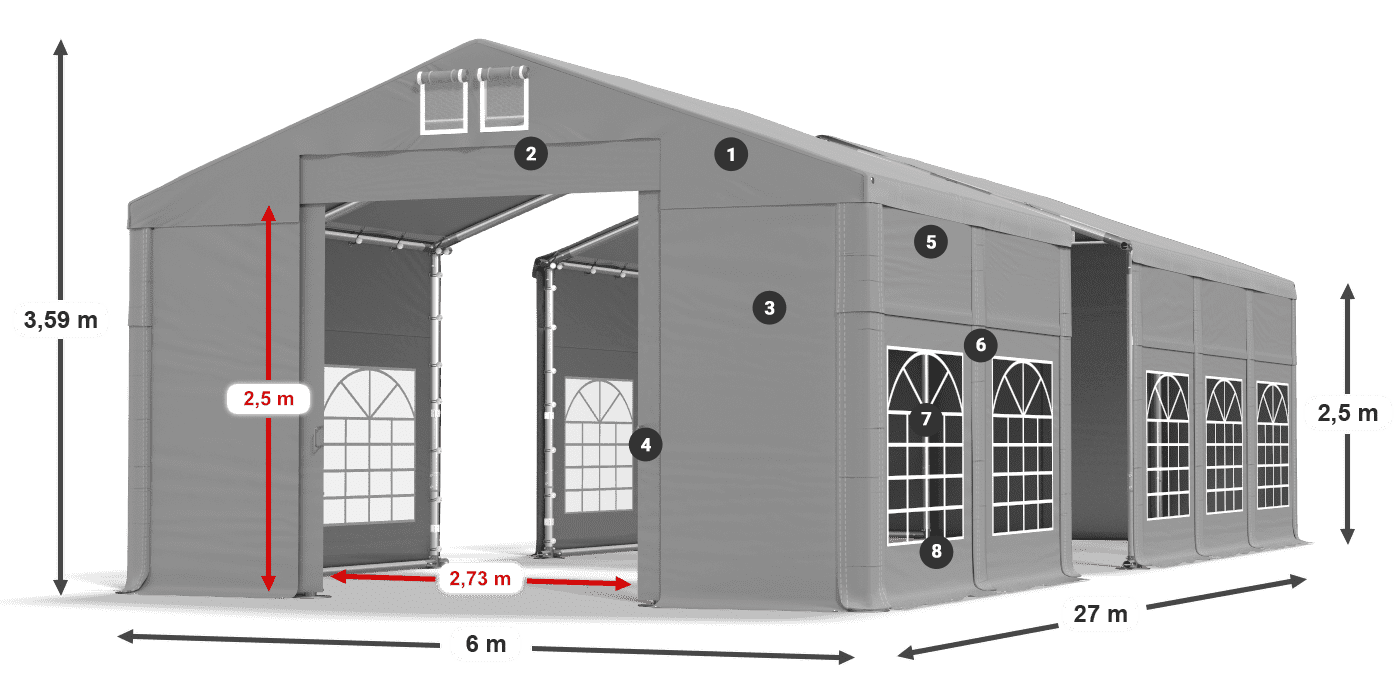 IMS 580 PVC Legende 2,5 m