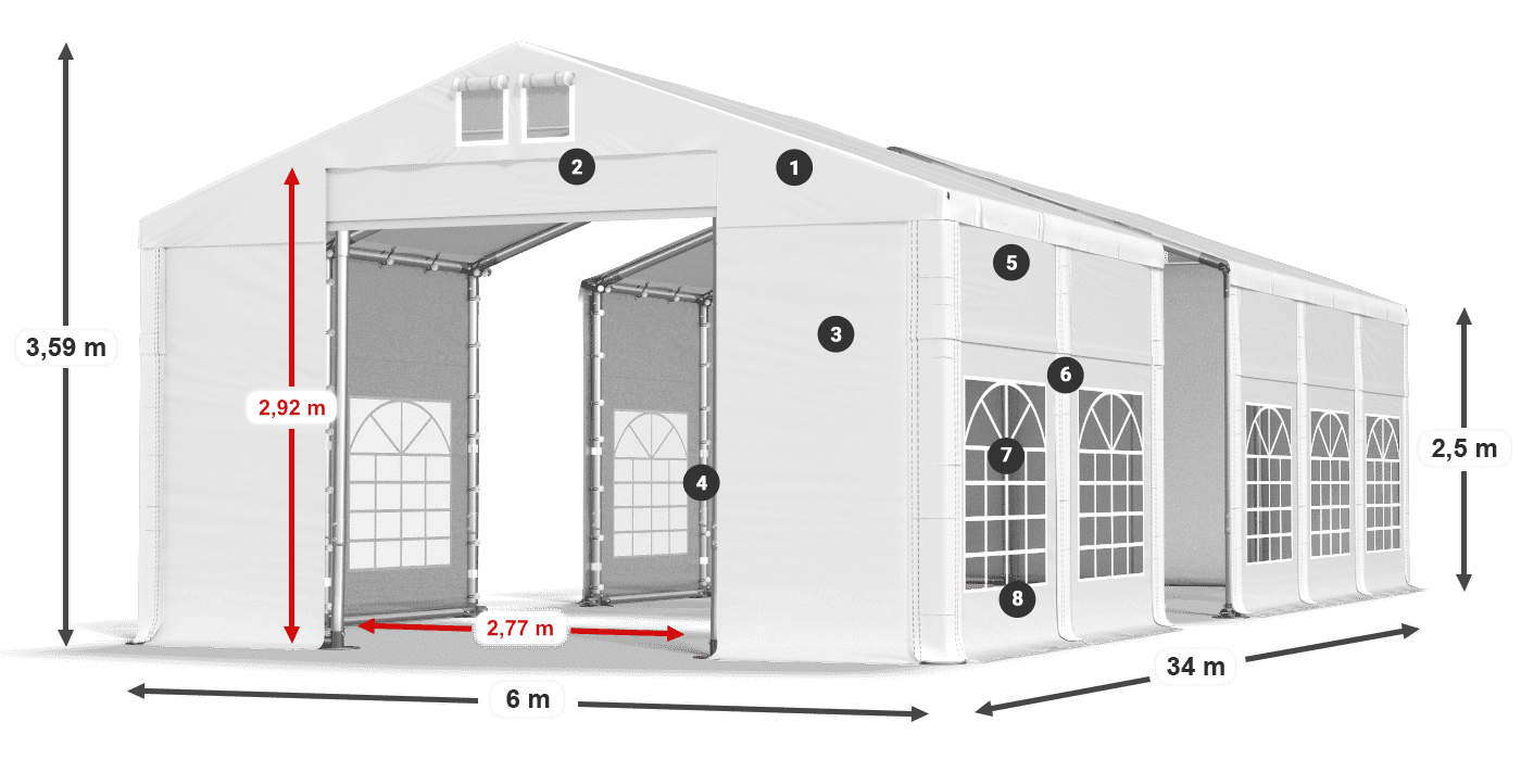 IFR 620 PVC Legende 2,5 m