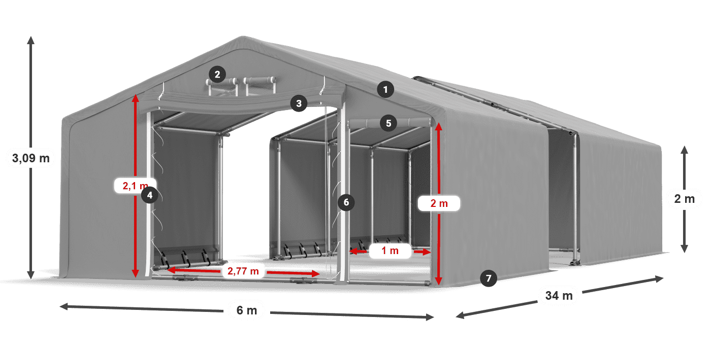 SFR 600 PVC Legende