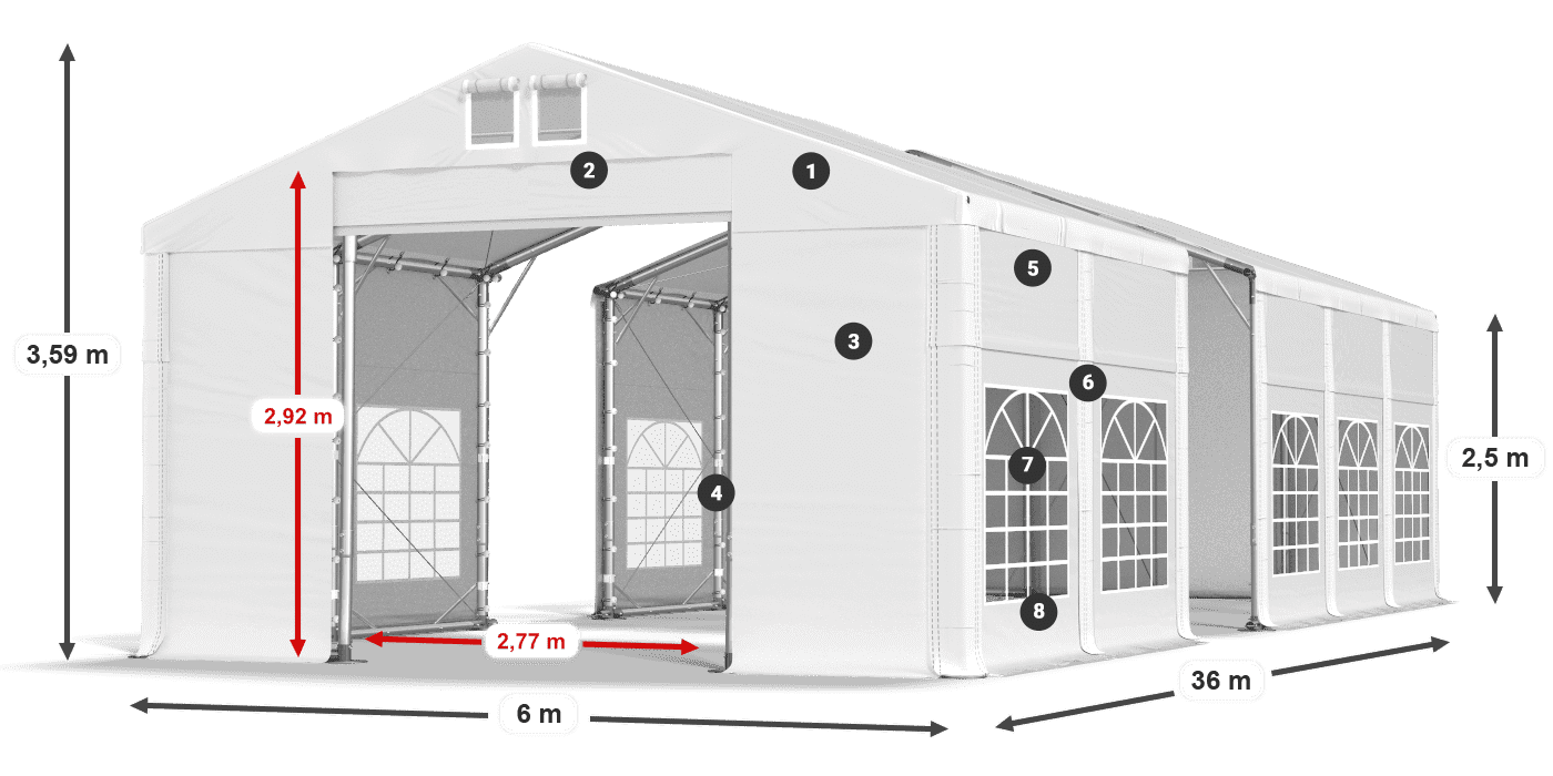 IFR 620 PVC Legende 2,5 m
