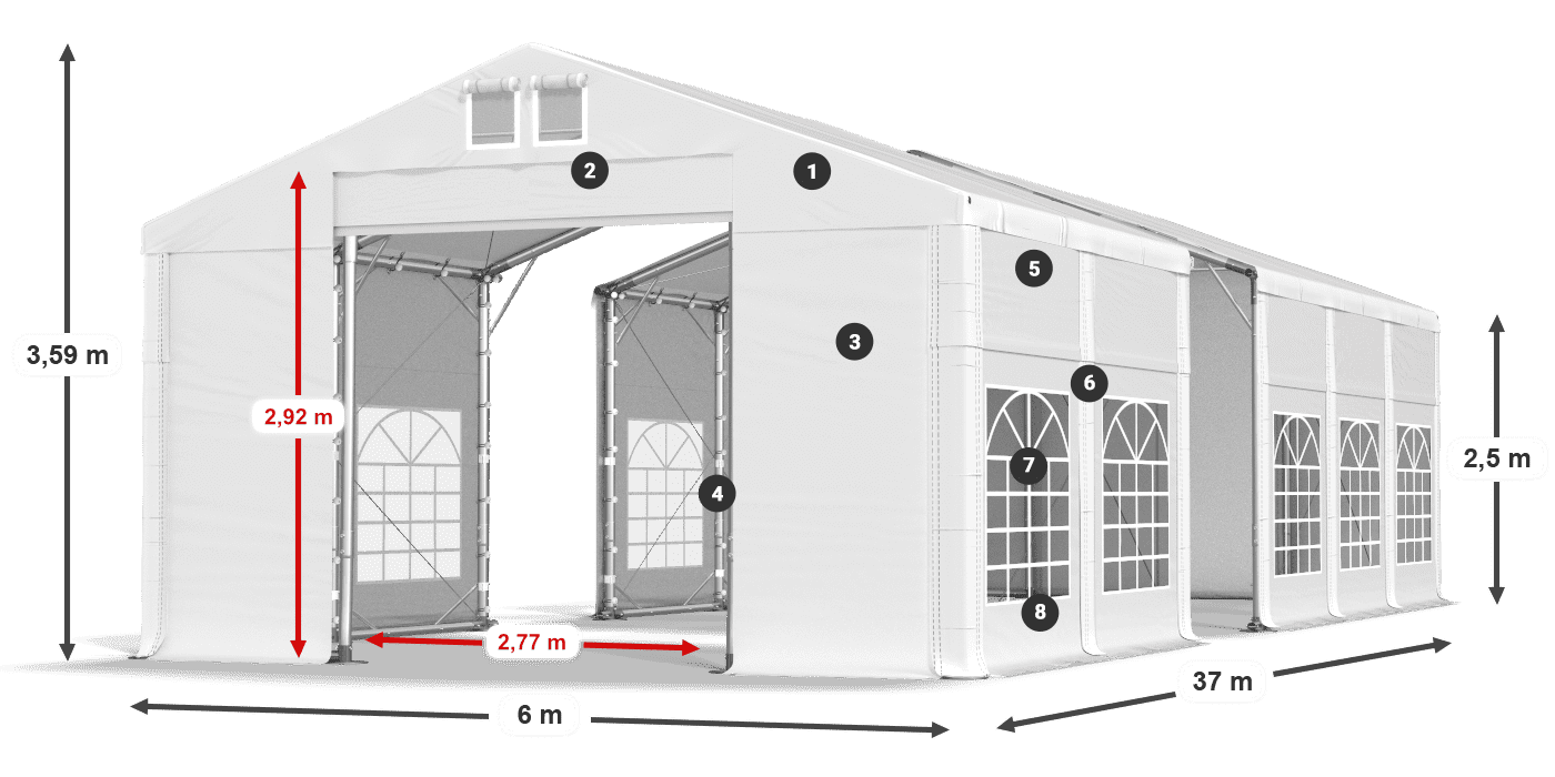 IFR 620 PVC Legende 2,5 m
