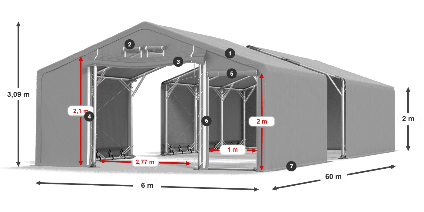 SFR 600 PVC Legende