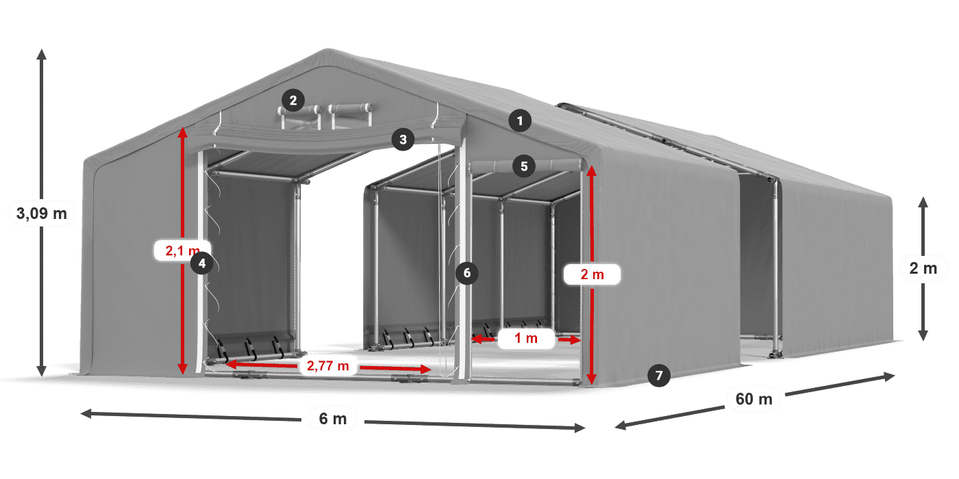 SFR 600 PVC Legende