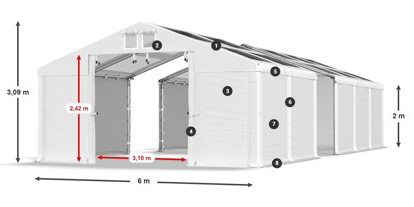 MMST 580 PVC Legende 2m