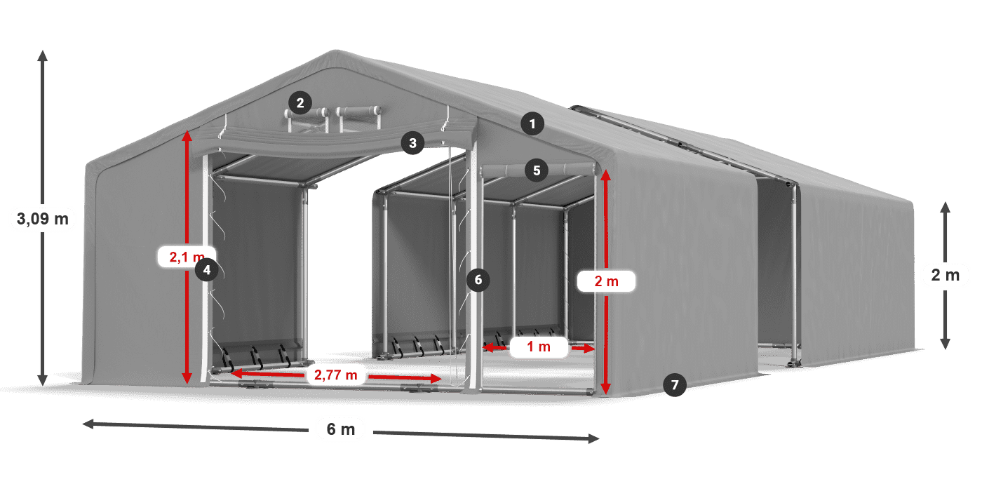 SFR 600 PVC Legende