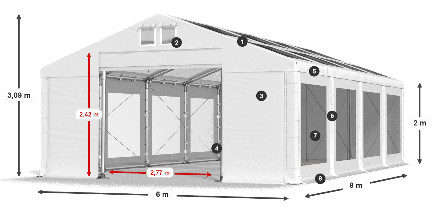 IMST 580 PVC Legende 2m