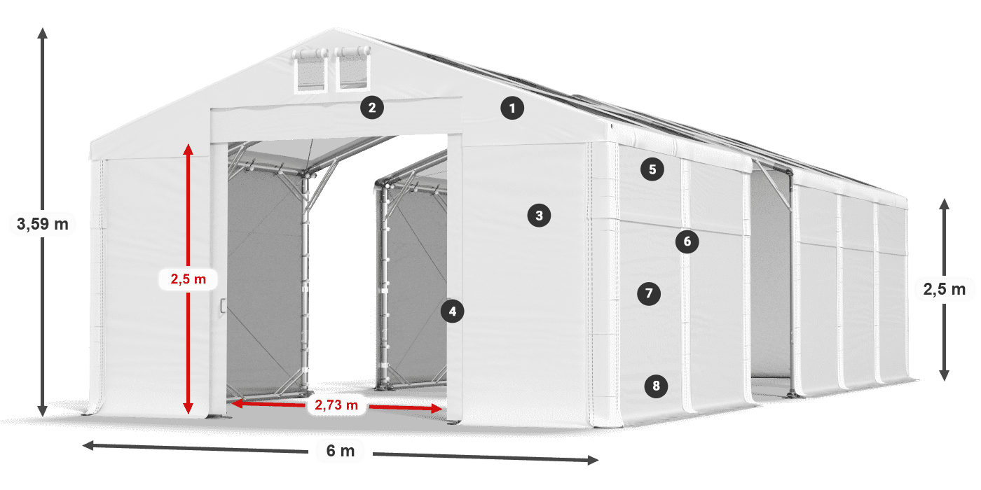 MMST 580 PVC Legende 2,5 m