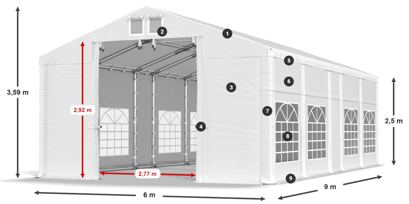 IFR 620 PVC Legende 2,5 m