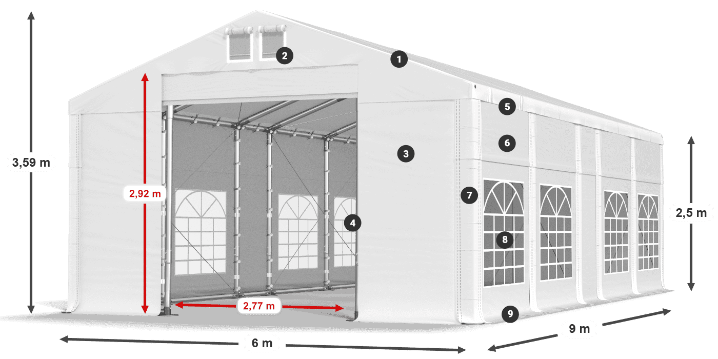 IFR 620 PVC Legende 2,5 m