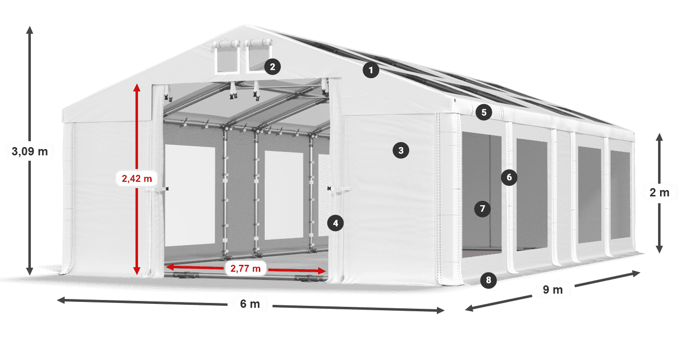 IMST 580 PVC Legende 2m