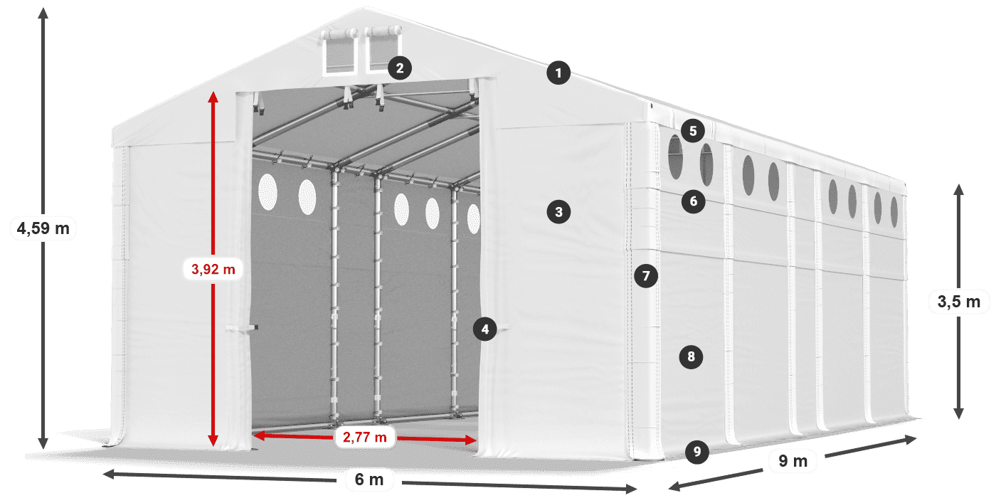 MFRO 620 PVC Legende 3,5 m