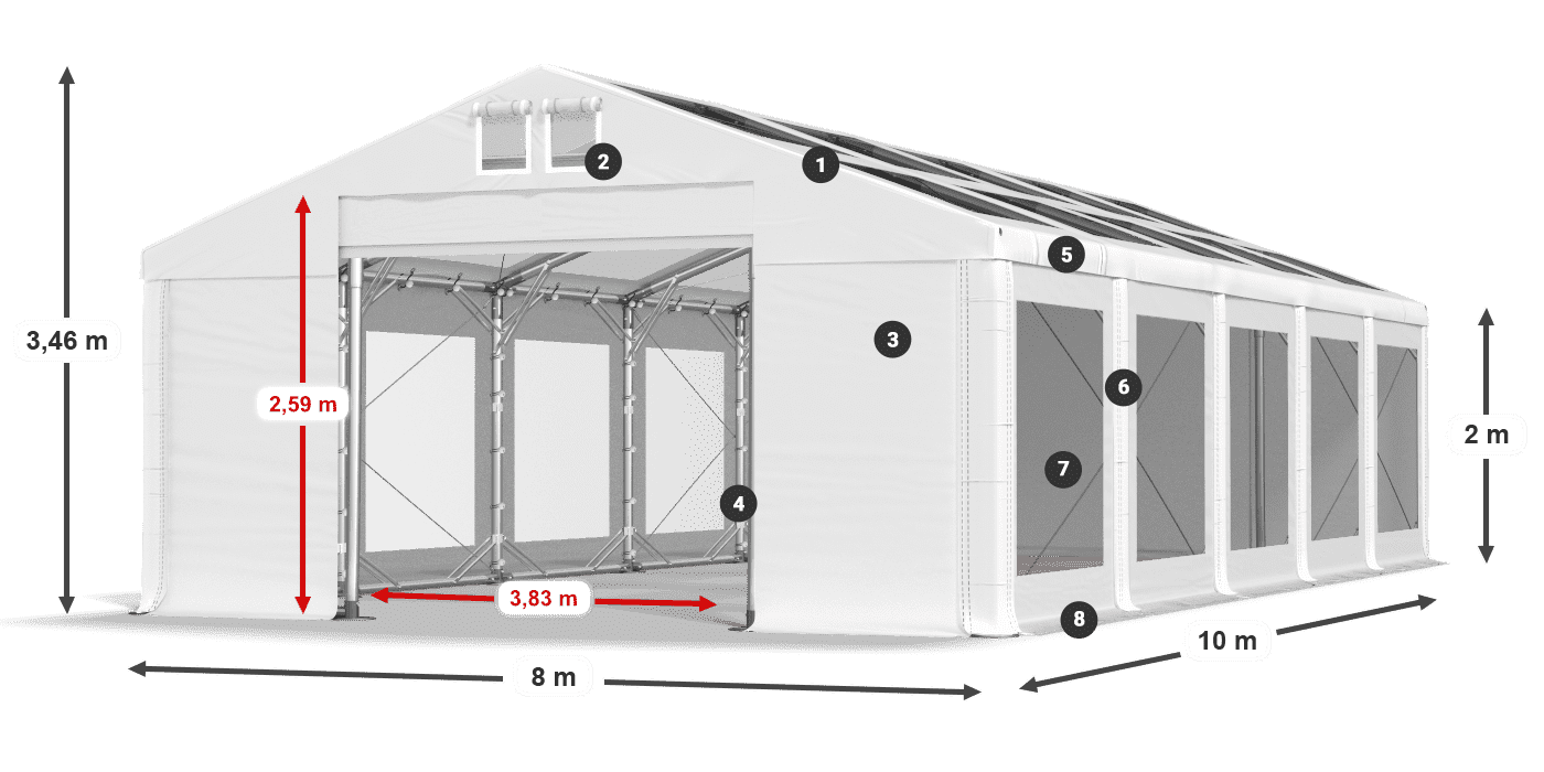 IMST 580 PVC Legende 2m