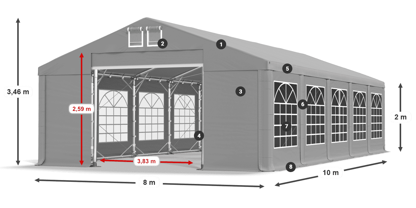 ISD 560 PVC Legende 2m