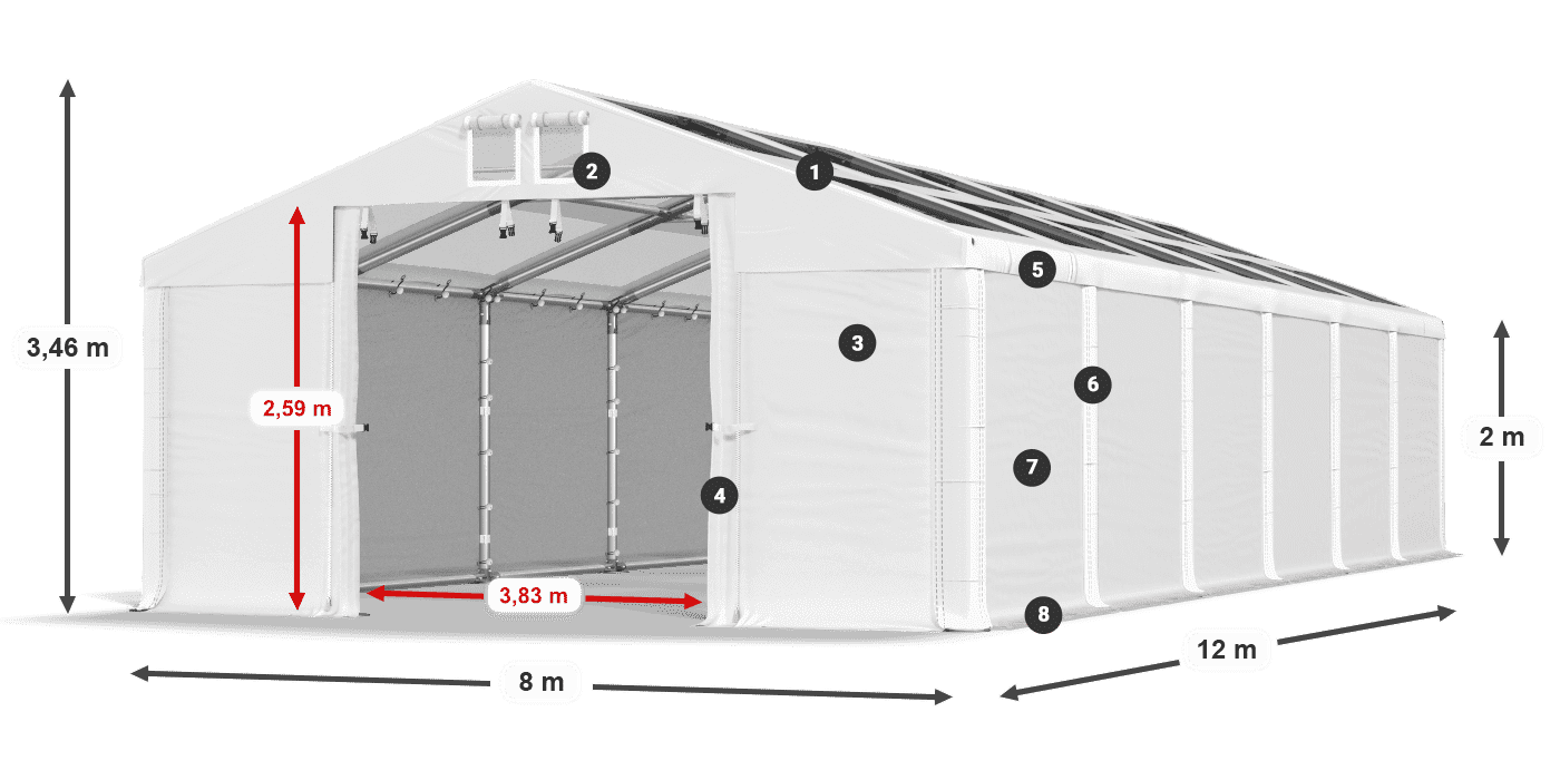 MMST 580 PVC Legende 2m