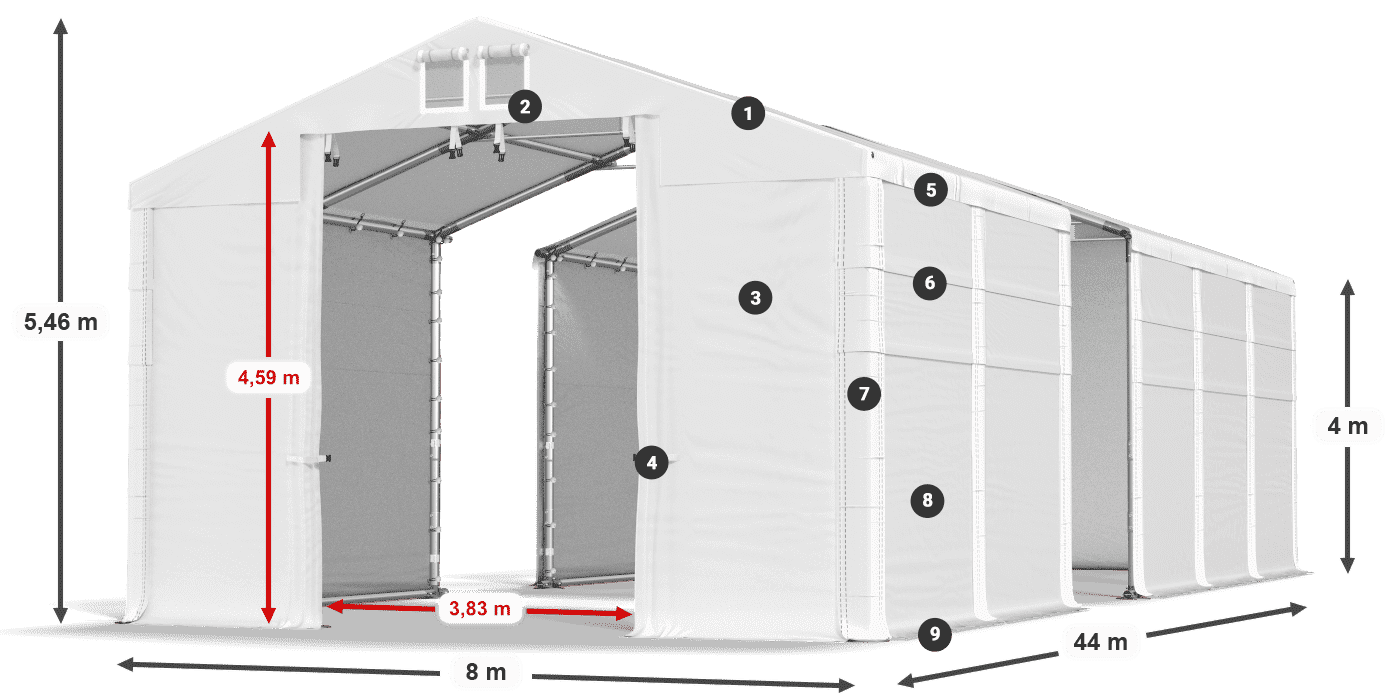 MFR 620 PVC Legende 4m
