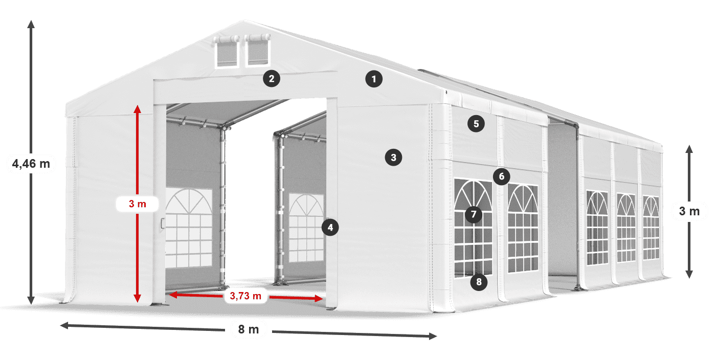 IFR 620 PVC Legende 3m