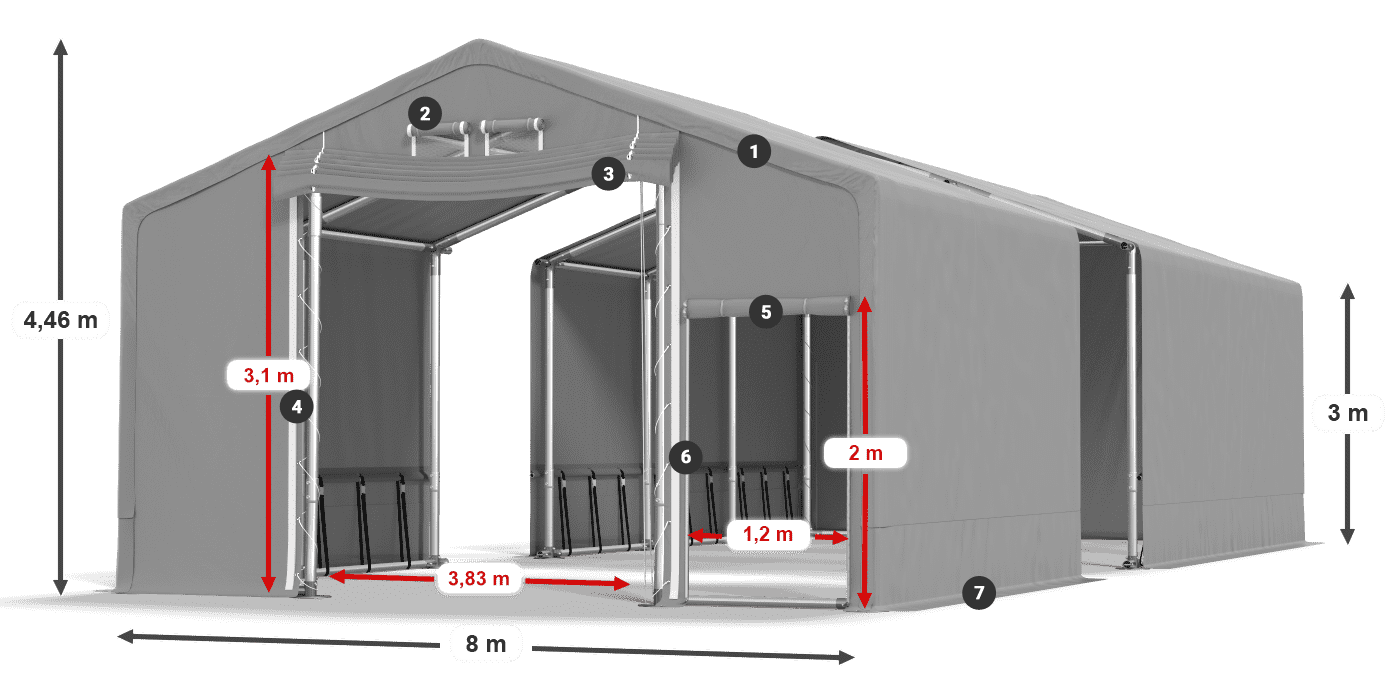 SFR 600 PVC Legende