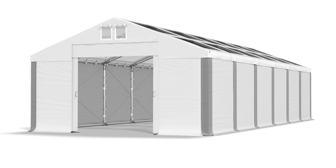 Zelttor geöffnet